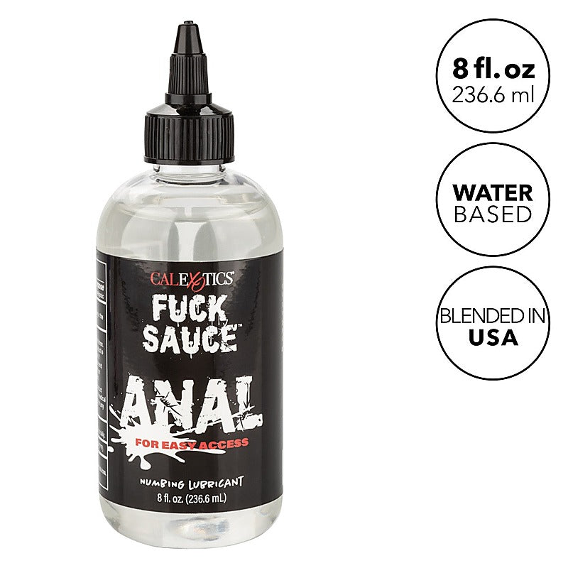 Fuck Sauce Anal Numbing Water-Based Lubricant - Anal Lubes