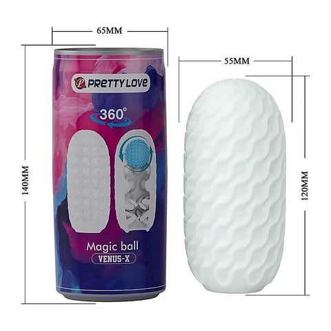 Pretty Love Venus-X Magic Ball Male Stroker Clear
