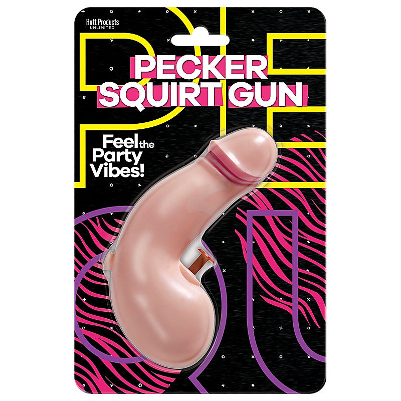 Pecker Shaped Squirt Gun By Hott Products - Party Gifts and Novelties