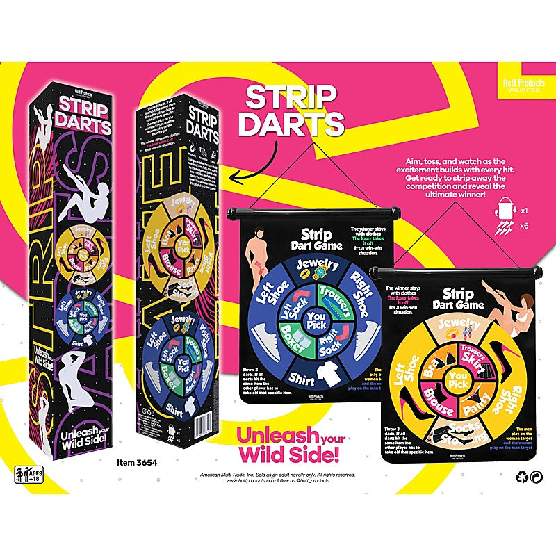 Strip Darts Game by Hott Products - Sex Games, Coupons and Tricks