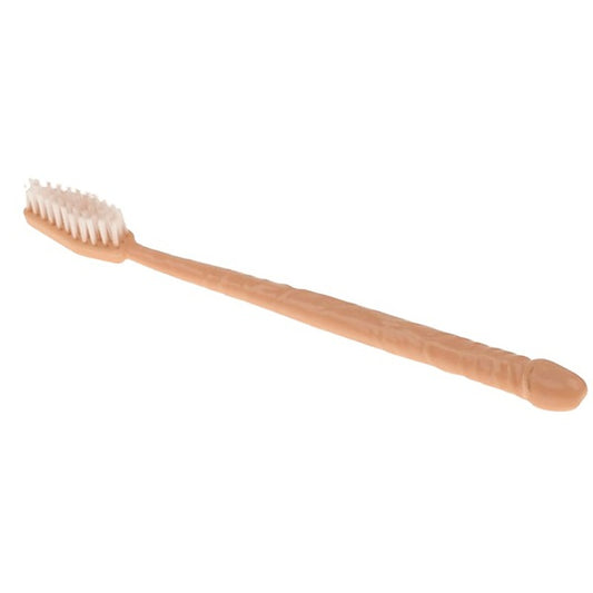 Toothbrush With Pecker Shaped Handle By Hott Products - Party Gifts and Novelties