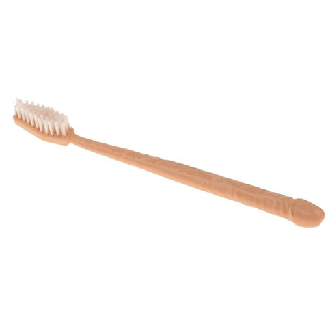 Toothbrush With Pecker Shaped Handle By Hott Products - Party Gifts and Novelties