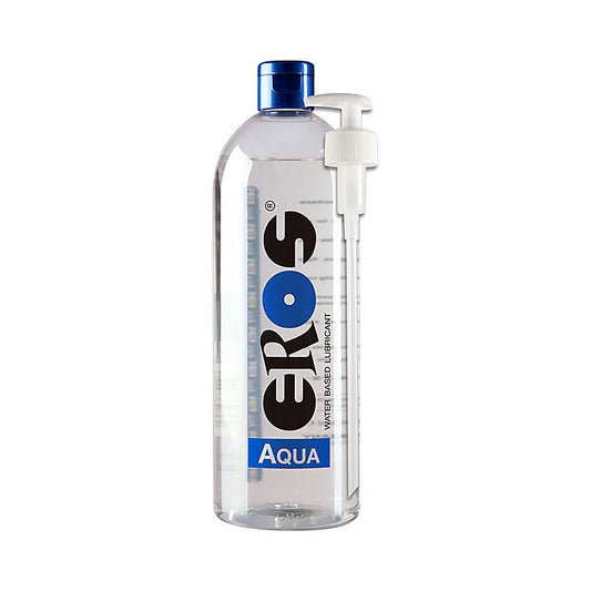 EROS AQUA Water Based Lubricant Bottle with Pump 1000ml