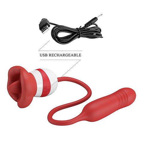 Ashlynn Rechargeable Clitoral Vibrator By Baile - Clit Ticklers and Pulsators