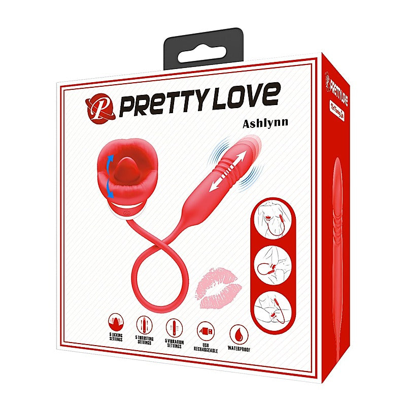 Ashlynn Rechargeable Clitoral Vibrator By Baile - Clit Ticklers and Pulsators