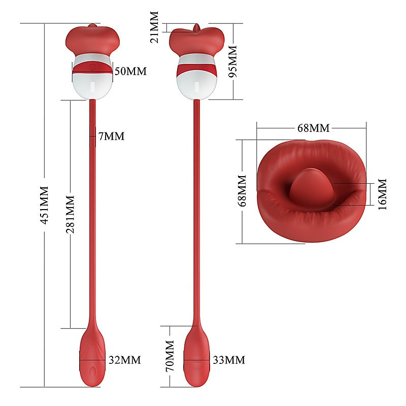 Aliyah Vibrating Clitoral Massager By Baile - Clit Ticklers and Pulsators