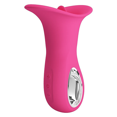 Pretty Love Clyde Oral Sex Clitoral Massager Pink - Clit Ticklers and Pulsators