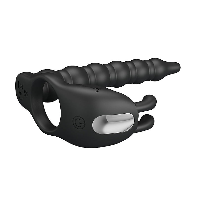 Rechargeable Blackney Vibrating Cock Ring by Baile - Vibrating Cock Rings