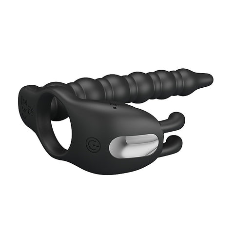 Rechargeable Blackney Vibrating Cock Ring by Baile - Vibrating Cock Rings