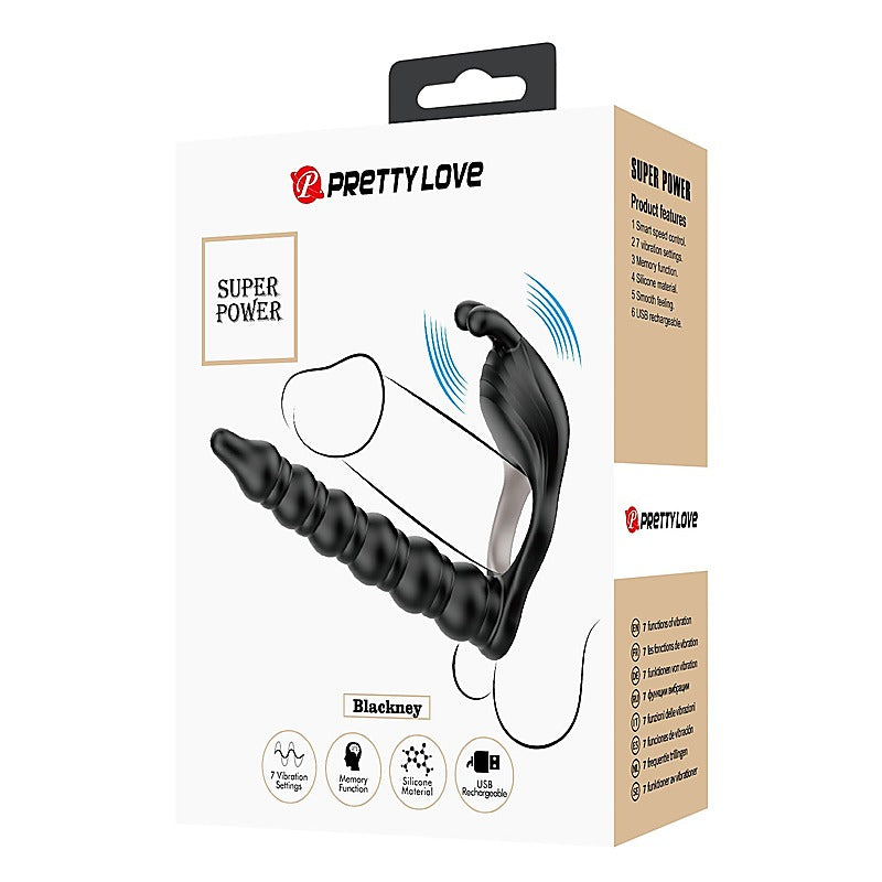 Rechargeable Blackney Vibrating Cock Ring by Baile - Vibrating Cock Rings