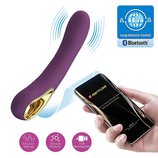 Pretty Love Ethan App Control G Spot Vibrator Byzantium - G-Spot Vibrators
