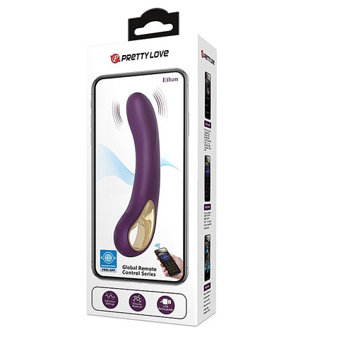 Pretty Love Ethan App Control G Spot Vibrator Byzantium - G-Spot Vibrators