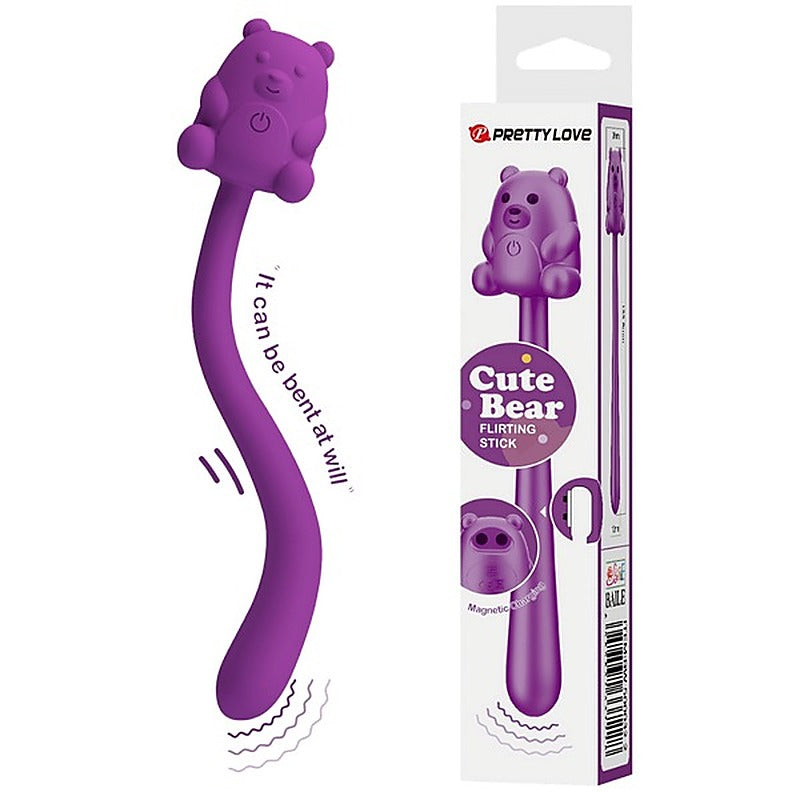 Pretty Love Cute Bear Flirting Stick By Baile - Personal Massagers