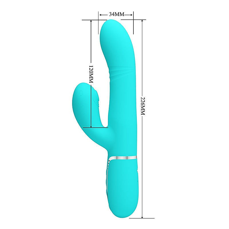 Pretty Love Mariana 4 in1 Multi Function Rabbit Vibrator - Rabbit Vibrators