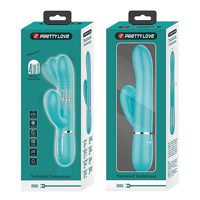 Pretty Love Mariana 4 in1 Multi Function Rabbit Vibrator - Rabbit Vibrators