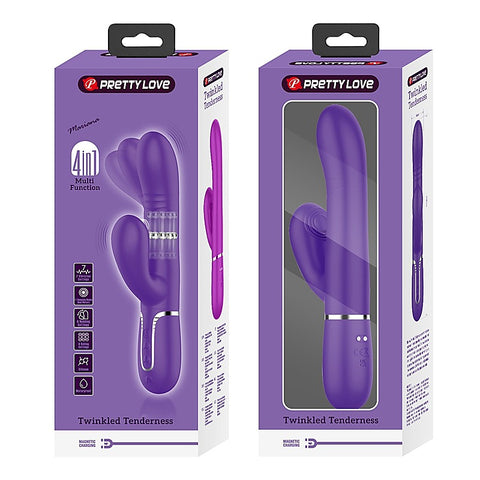Pretty Love Mariana 4 in1 Multi Function Rabbit Vibrator - Rabbit Vibrators