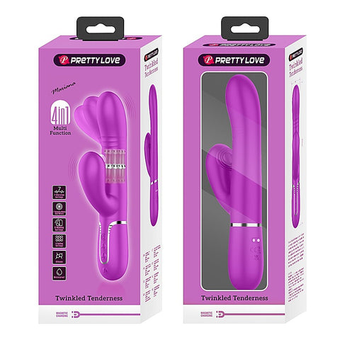 Pretty Love Mariana 4 in1 Multi Function Rabbit Vibrator - Rabbit Vibrators