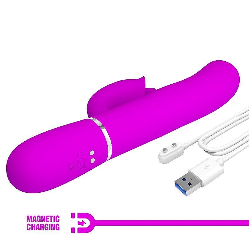 Pretty Love Gigi 3 in1 Multi Function Rabbit Massager - Rabbit Vibrators