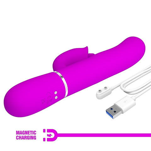 Pretty Love Gigi 3 in1 Multi Function Rabbit Massager - Rabbit Vibrators