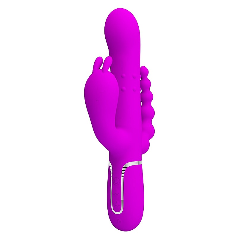 Pretty Love Cammy 4 In 1 Triple Rabbit Vibrator By Baile - Rabbit Vibrators