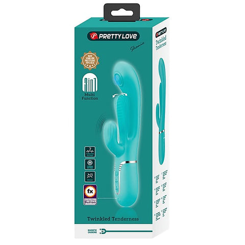 Pretty Love Shania 4 in1 - 7 Functions Rabbit Vibrator - Rabbit Vibrators