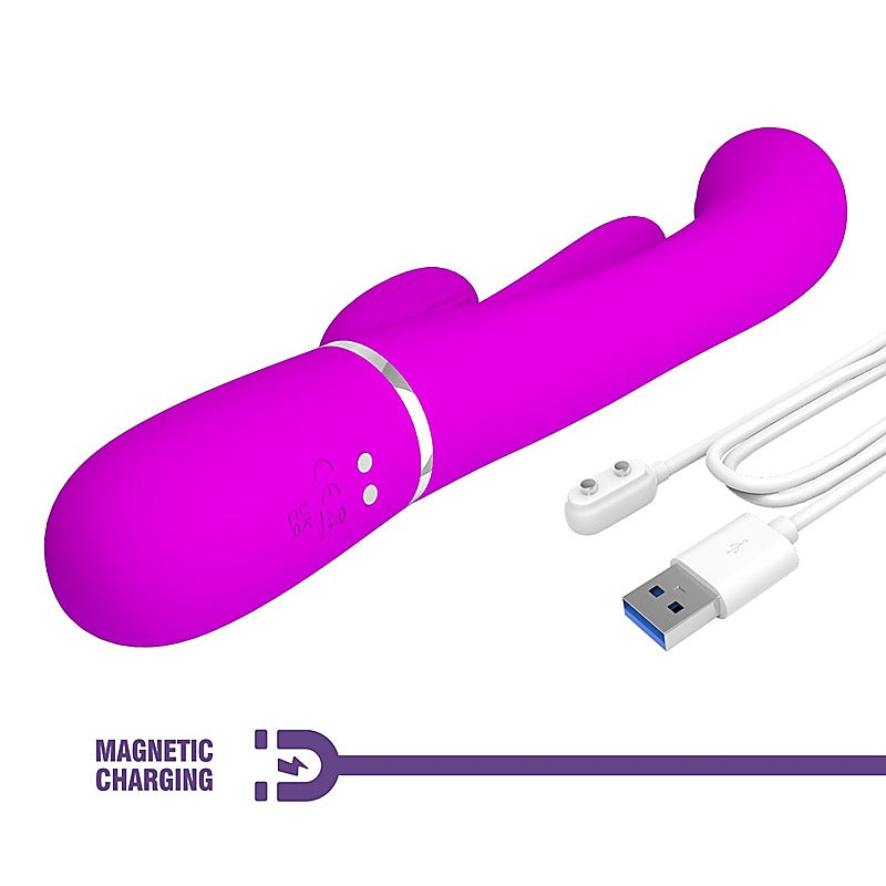 Pretty Love Shania 4 in1 - 7 Functions Rabbit Vibrator - Rabbit Vibrators