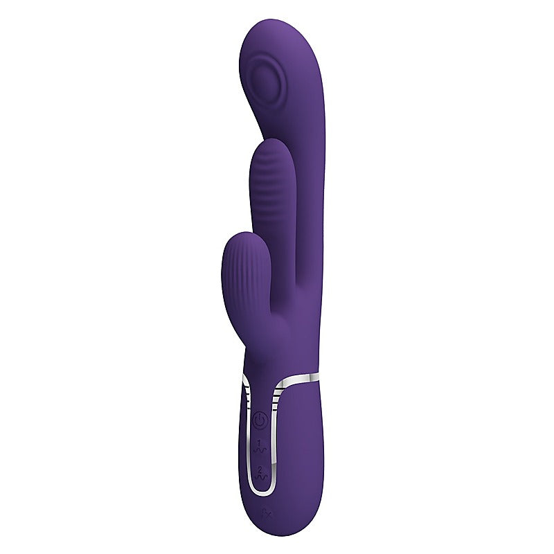 Pretty Love Shania 4 in1 - 7 Functions Rabbit Vibrator - Rabbit Vibrators