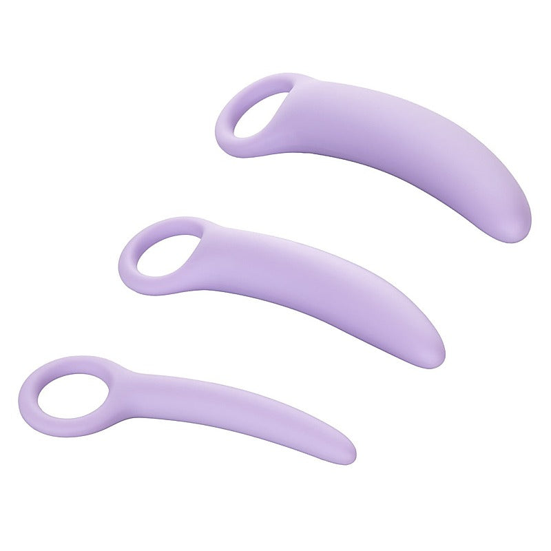 Alena Set Of 3 Silicone Dilators By California Exotics - Clit Ticklers and Pulsators