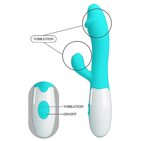 Pretty Love Snappy 30 Functions G Spot and Clitoral Vibrator - G-Spot Vibrators