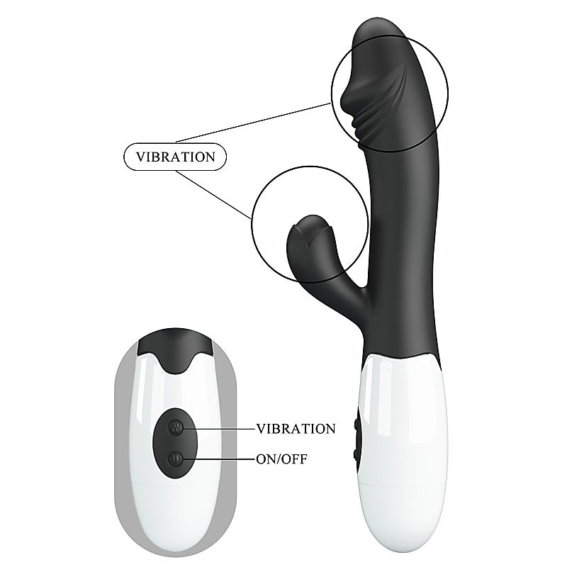 Pretty Love Snappy 30 Functions G Spot and Clitoral Vibrator - G-Spot Vibrators