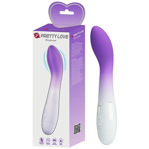 Pretty Love Bishop 30 Functions Curved G Spot Vibrator - G-Spot Vibrators