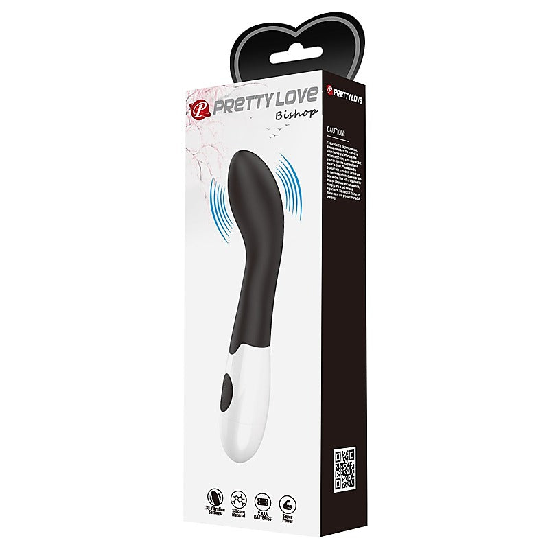 Pretty Love Bishop 30 Functions Curved G Spot Vibrator - G-Spot Vibrators