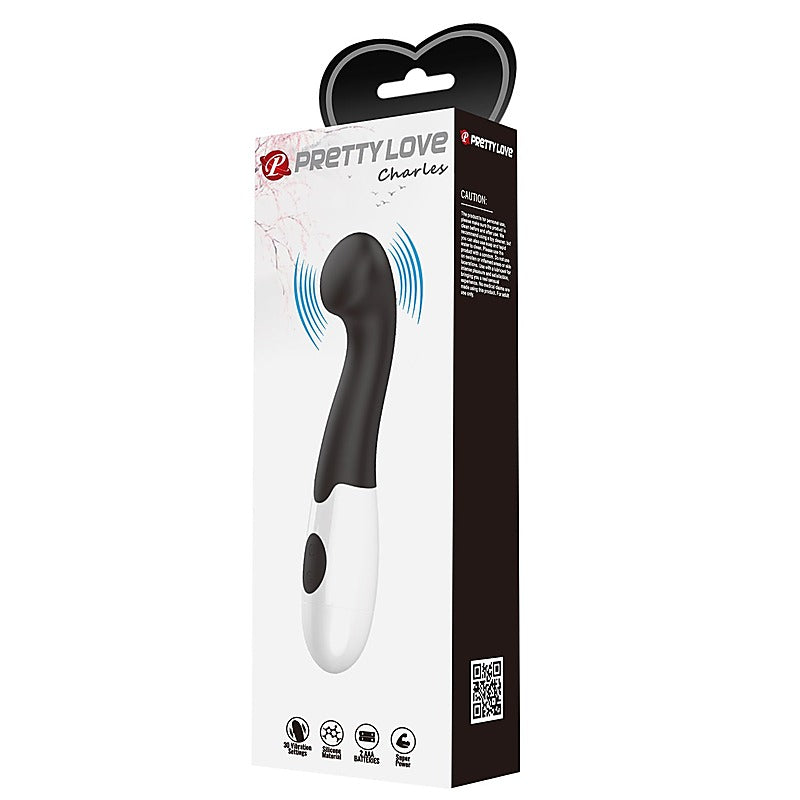 Pretty Love Charles 30 Functions G Spot Vibrator Black - G-Spot Vibrators