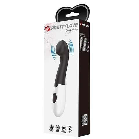 Pretty Love Charles 30 Functions G Spot Vibrator Black - G-Spot Vibrators