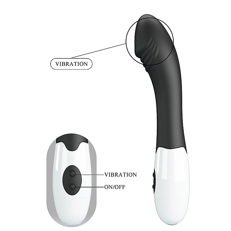 Pretty Love Elemental 30 Functions Silicone G Spot Vibrator - G-Spot Vibrators