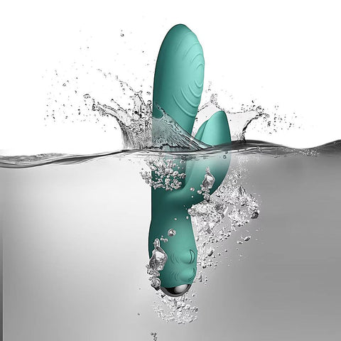 Rocks Off Every Girl Flexible Rabbit Vibrator Teal - Rabbit Vibrators