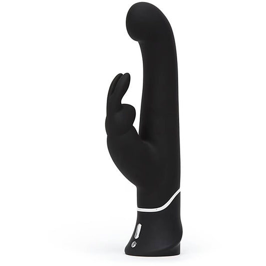 Happy Rabbit G-Spot Stroker Rabbit Vibrator Black - Rabbit Vibrators