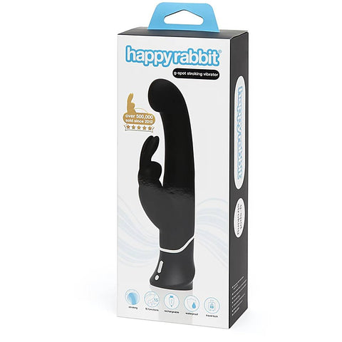 Happy Rabbit G-Spot Stroker Rabbit Vibrator Black