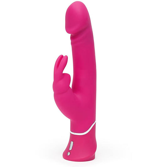 Happy Rabbit Realistic Dual Density Rabbit Vibrator Pink - Rabbit Vibrators