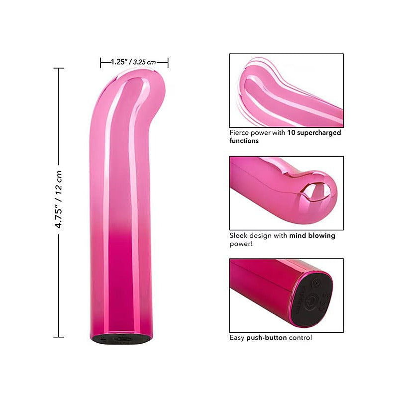 California Exotics Glam G Spot Vibrator Pink - G-Spot Vibrators