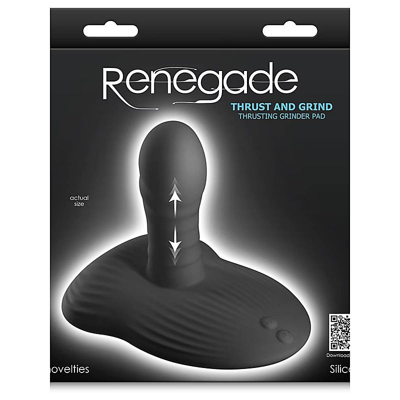 Renegade Thrust and Grind App Control Stimulator Black - Personal Massagers