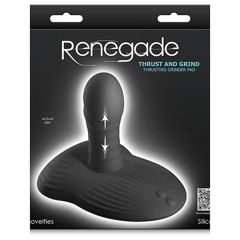 Renegade Thrust and Grind App Control Stimulator Black - Personal Massagers