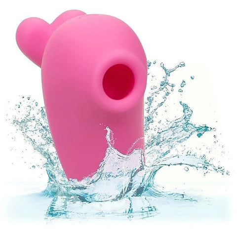 CalExotics First Time Rechargeable Suck & Play Stimulator - Clit Ticklers and Pulsators
