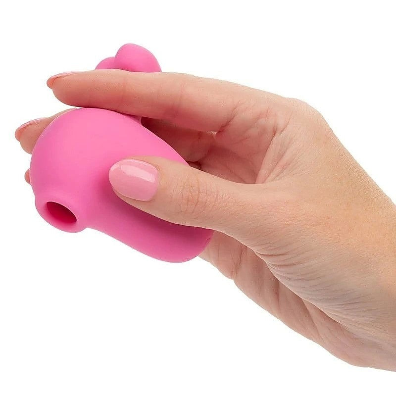 CalExotics First Time Rechargeable Suck & Play Stimulator - Clit Ticklers and Pulsators