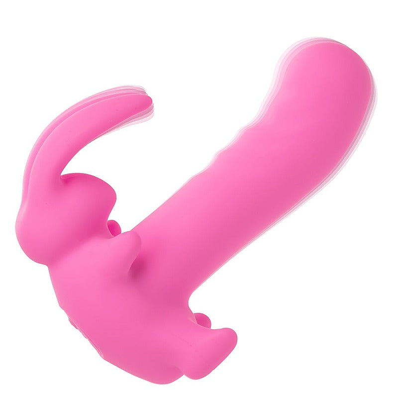 CalExotics First Time Rechargeable Vibrating Bunny Dreams - Clit Ticklers and Pulsators