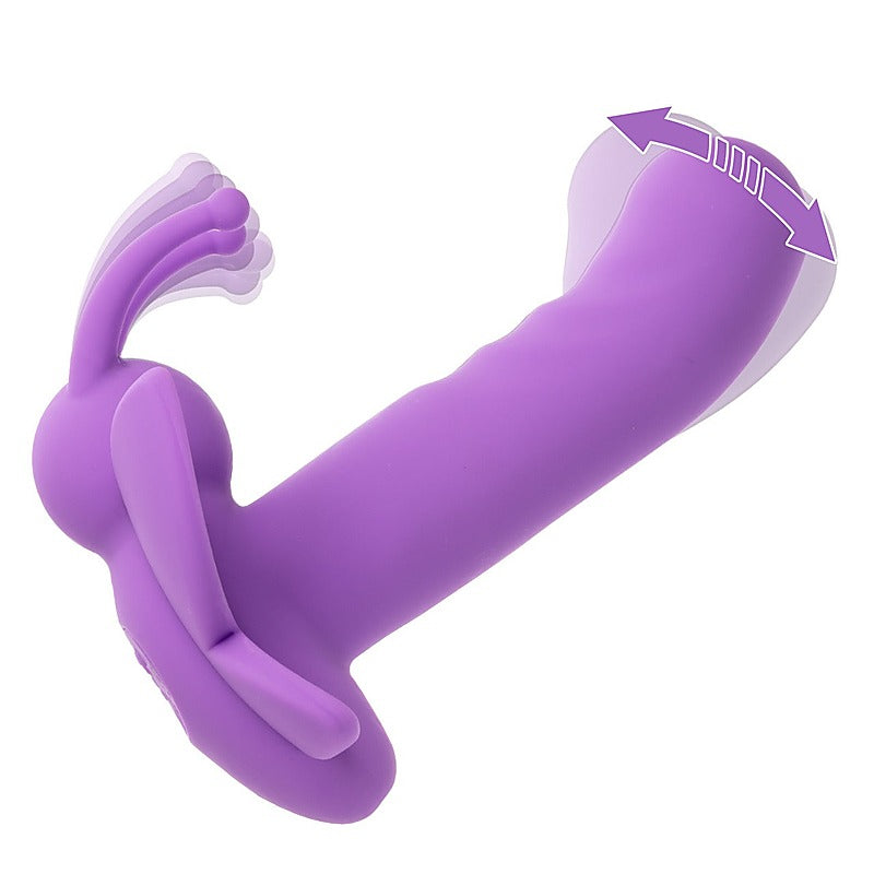 CalExotics First Time Rotating Venus Butterfly Massager - Clit Ticklers and Pulsators
