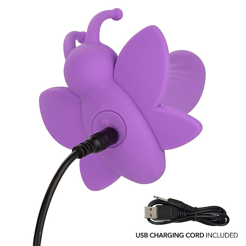 CalExotics First Time Rotating Venus Butterfly Massager - Clit Ticklers and Pulsators