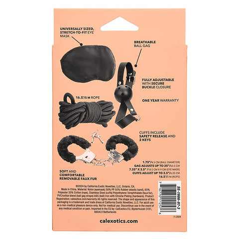 Pleasure Bdsm Kits Explorer Collection By California Exotics - Bondage Kits