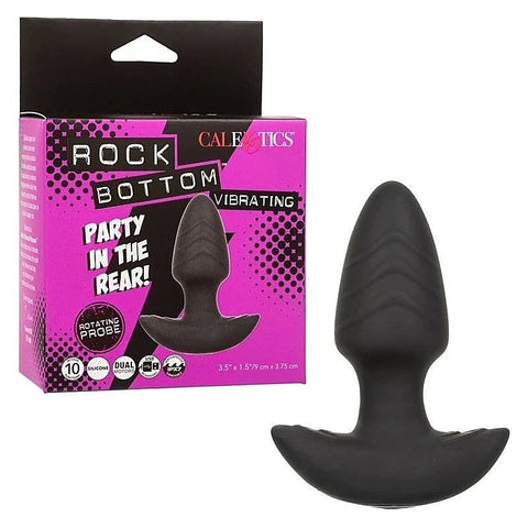 CalExotics Rock Bottom Vibrating Rotating Anal Probe - Butt Plugs