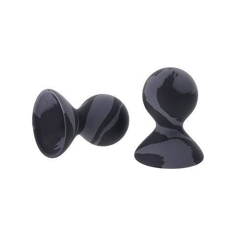 Velvet Noir Silicone Nipple Suckers By Sportsheets - Nipple and Clit Clamps